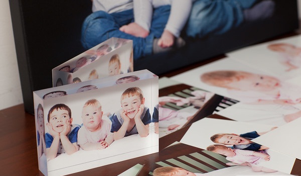 Family photography - acrylic blocks